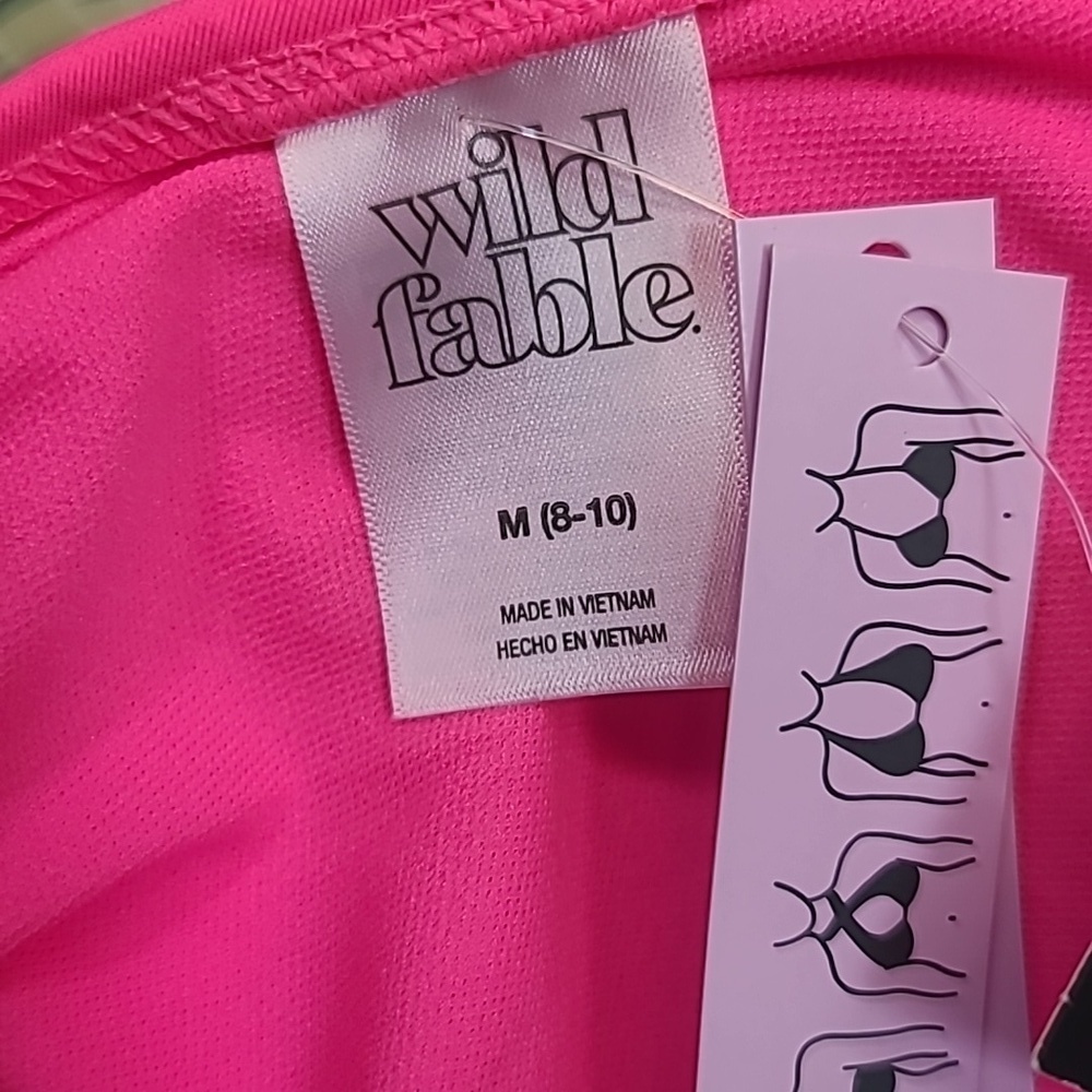 Wild Fable multi tie swim top - Picture 5 of 7